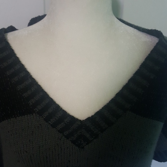 A black and grey Edra Touch dress - Picture 2 of 6
